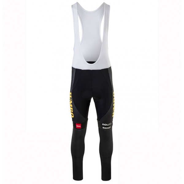 Completo Ciclismo 2020 JUMBO-VISMA giallo Salopette Lunga Ciclismo
