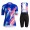 Completo Ciclismo 2020 Rapha Pro Donna blu-Color MSquadre abbigliamento Bici Completo Maglia Ciclismo Corta e Salopette