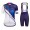 Completo Ciclismo 2020 Canyon blu-bianca Donna MSquadre abbigliamento Bici Completo Maglia Ciclismo Corta e Salopette
