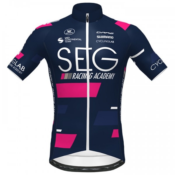 Completo Ciclismo 2020 SEG blu Squadre Maglia Ciclismo Manica Corta Completo Ciclismo 2020 SEG blu Squadre Maglia Ciclismo Manica Corta