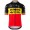 Completo Ciclismo 2020 JUMBO-VISMA Belgium champion Squadre Maglia Ciclismo Manica Corta