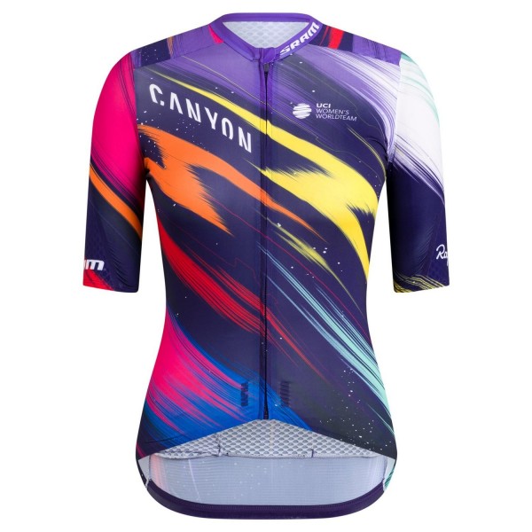 Completo Ciclismo 2020 Canyon Pro CS Donna Squadre Maglia Ciclismo Manica Corta