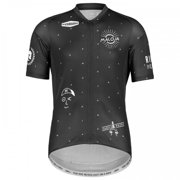 Completo Ciclismo 2020 MALOJA PazenM. nero Squadre Maglia Ciclismo Manica Corta