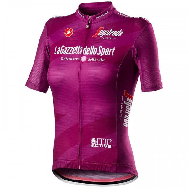 Completo Ciclismo 2020 GIRO D'ITALIA Maglia Ciclamino Donna Squadre Maglia Ciclismo Manica Corta