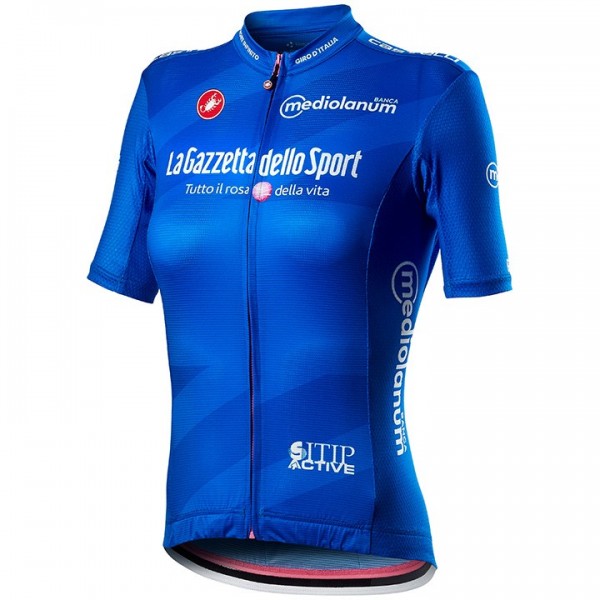 Completo Ciclismo 2020 GIRO D'ITALIA Maglia Azzura Donna Squadre Maglia Ciclismo Manica Corta
