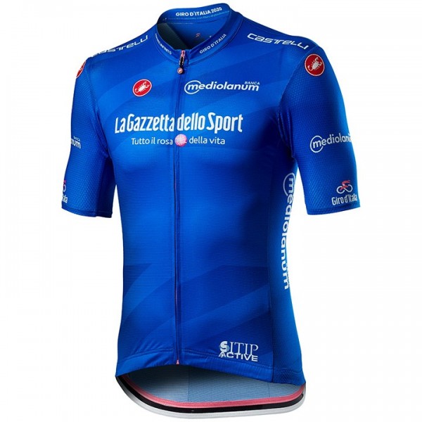Completo Ciclismo 2020 GIRO D'ITALIA Maglia Azzura Squadre Maglia Ciclismo Manica Corta