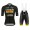 Completo Ciclismo 2020 TREK Pirelli nero MSquadre abbigliamento Bici Completo Maglia Ciclismo Corta e Salopette