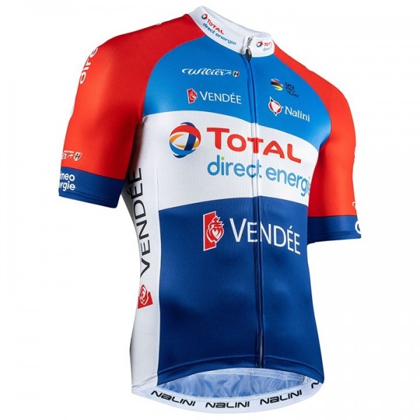 Completo Ciclismo 2020 TOTAL Direct Energie Squadre Maglia Ciclismo Manica Corta