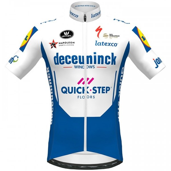 Completo Ciclismo 2020 Quick-Step Squadre Maglia Ciclismo Manica Corta