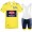 Alpecin Fenix Tour De France Pro Team 2021 abbigliamento Bici Completo Maglia Ciclismo Corta e Salopette Naq88C