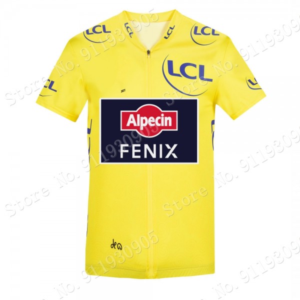 Alpecin Fenix Tour De France Pro Team 2021 Maglia Ciclismo Manica Corta PxXz1i