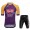 Purple France Tour Alpecin Fenix New Pro Team 2021 abbigliamento Bici Completo Maglia Ciclismo Corta e Salopette YMmsvA