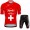 Alpecin Fenix Swiss Pro Team 2021 abbigliamento Bici Completo Maglia Ciclismo Corta e Salopette ciVzoh