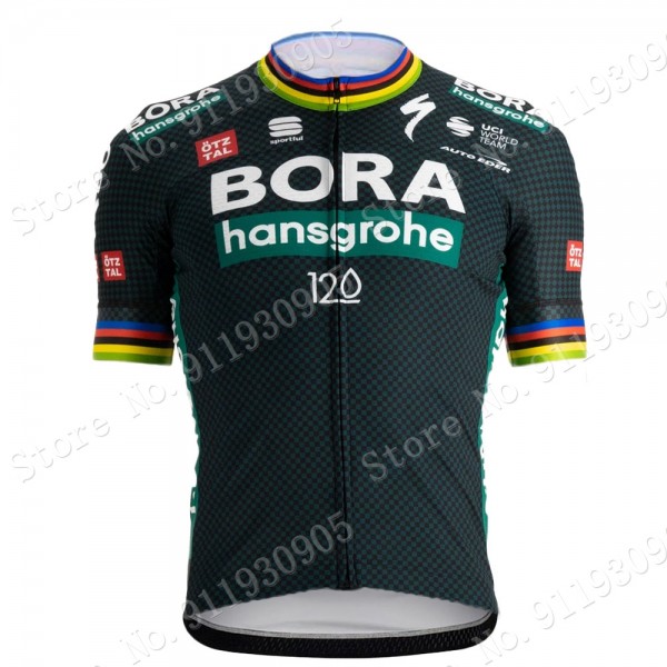 Bora Hansgrohe Champion Tour De France Pro Team 2021 Maglia Ciclismo Manica Corta LdZw0A
