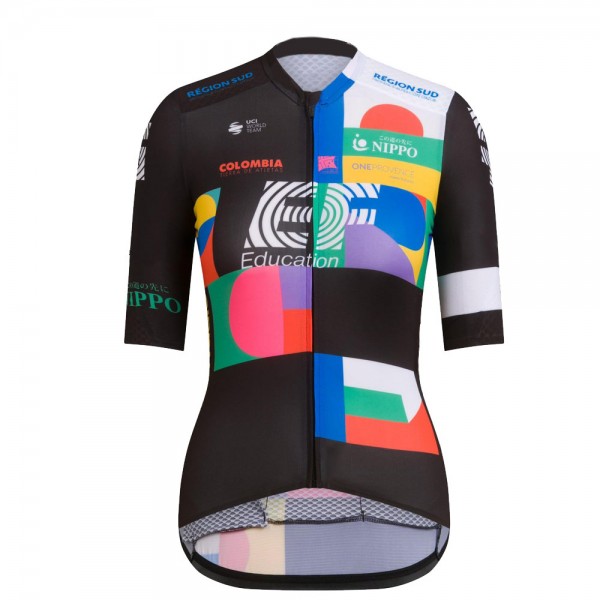 Women EF Education Frist Tour De France 2021 Team Maglia Ciclismo Manica Corta TPgV1q