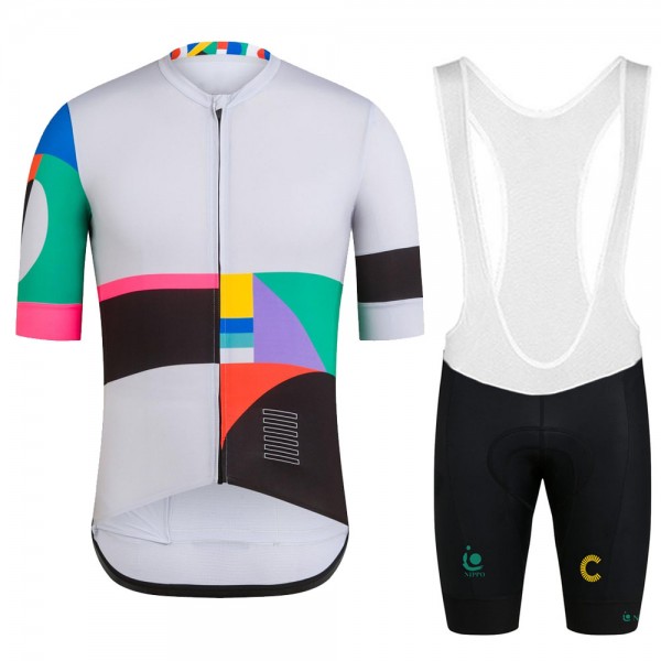 EF Education Frist Tour De France 2021 Team abbigliamento Bici Completo Maglia Ciclismo Corta e Salopette XM608M
