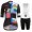 Women EF Education Frist Tour De France 2021 abbigliamento Bici Completo Maglia Ciclismo Corta e Salopette twanL5