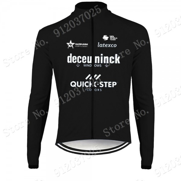 Deceuninck quick step 2021 Team Maglia Ciclismo Manica Corta Black 90DRuX