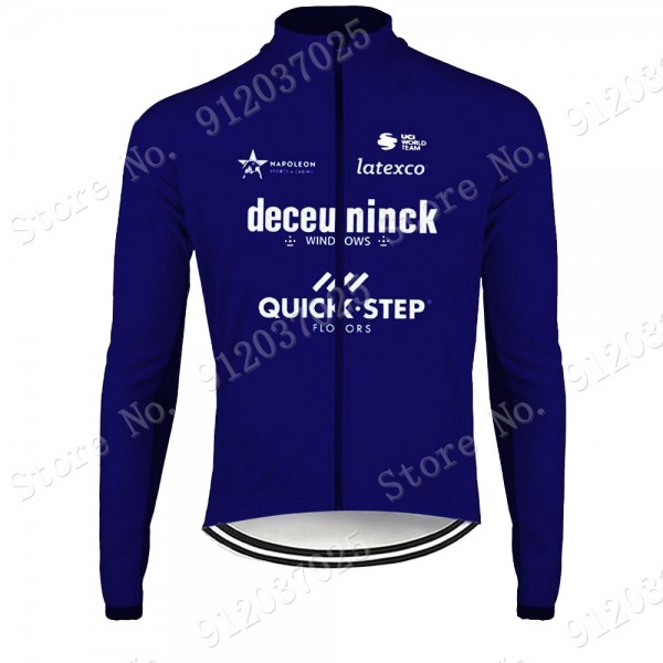 Deceuninck quick step 2021 Team Maglia Ciclismo Manica Corta Night Blue KmynGJ