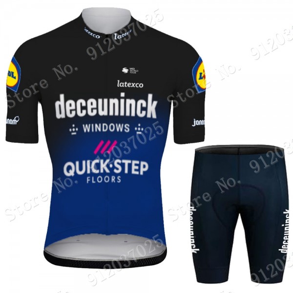 Quick Step 2021 Team abbigliamento Bici Completo Maglia Ciclismo Corta e Salopette u3rHpl