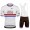 Ag2r France Champion Pro Team 2021 abbigliamento Bici Completo Maglia Ciclismo Corta e Salopette 1G56TT