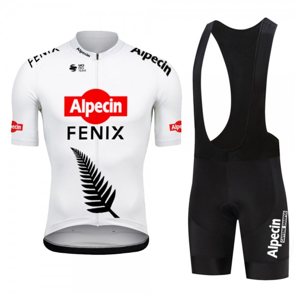 Alpecin Fenix New zealand Pro Team 2021 abbigliamento Bici Completo Maglia Ciclismo Corta e Salopette rpMcuI