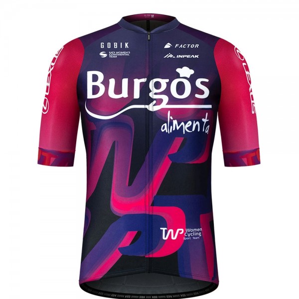 Burgos Alimenta 2021 Team Maglia Ciclismo Manica Corta Wnfdy3 Burgos Alimenta 2021 Team Maglia Ciclismo Manica Corta Wnfdy3