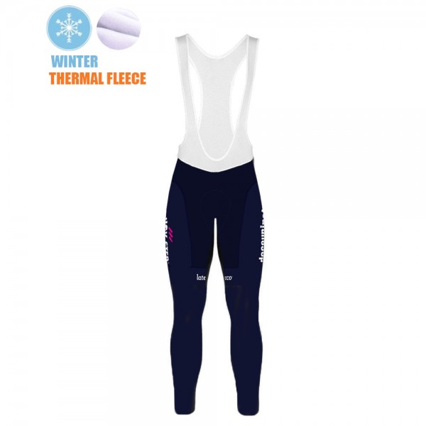 2021 Winter Fleece Deceuninck quick step Pro Team Salopette Lunga 5BqcQh