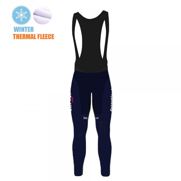 2021 Winter Fleece Deceuninck quick step Pro Team Salopette Lunga JBvw3i