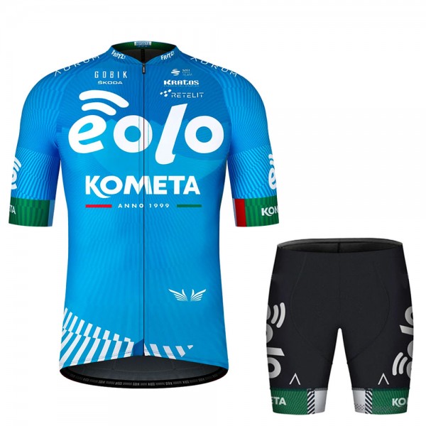 eolo kometa 2021 Team abbigliamento Bici Completo Maglia Ciclismo Corta + pantaloncini HiX1jS
