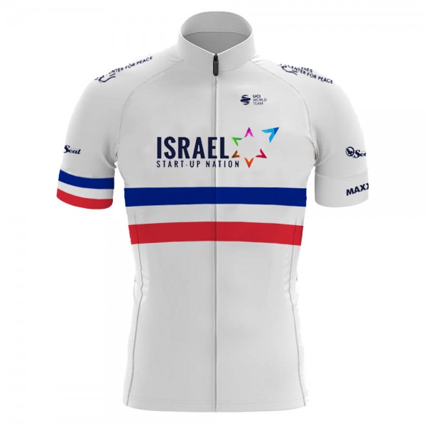 Israel Start Up france Pro Team 2021 Maglia Ciclismo Manica Corta 39tEcW