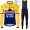 Winter Fleece Jumbo Visma SLovenia Pro Team 2021 Abbigliamento Maglia Ciclismo Manica Lunga e Salopette Lunga JbM2rL