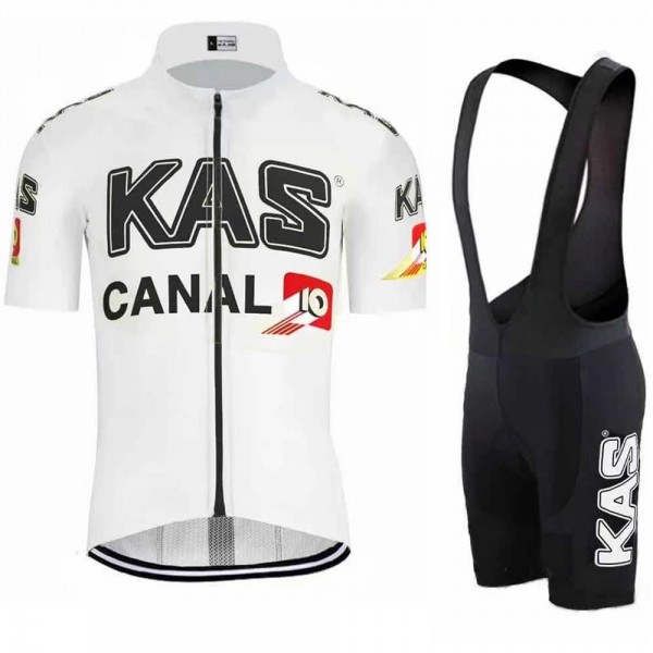 KAS Pro 2021 Team abbigliamento Bici Completo Maglia Ciclismo Corta e Pantaloncin lTRWmD