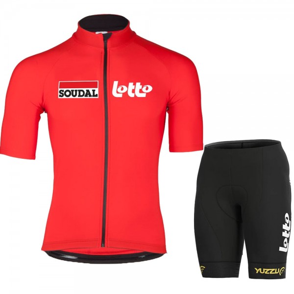 LOTTO Pro Team 2021 abbigliamento Bici Completo Maglia Ciclismo Corta e Salopette tQbYqA