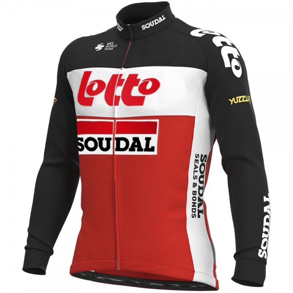 2021 Lotto Soudal Pro Team Maglie Ciclismo Manica Lunga 1bRSV0