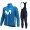 2021 Movistar Pro Team Abbigliamento Maglia Ciclismo Manica Lunga e Salopette Lunga NgPB2f