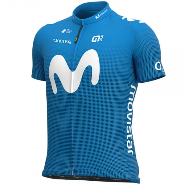2021 Movistar Pro Team Maglia Ciclismo Manica Corta Re15eT