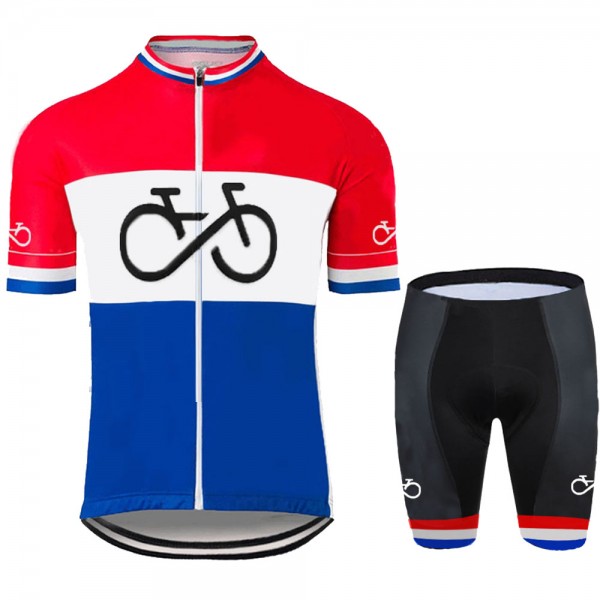 Netherland Pro 2021 Team abbigliamento Bici Completo Maglia Ciclismo Corta e Pantaloncin HthocZ
