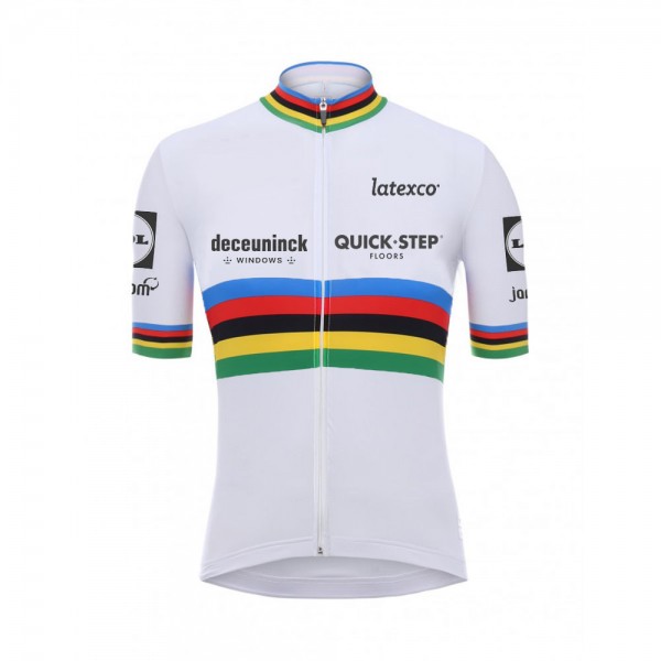 quick step champion Pro 2021 Team Maglia Ciclismo Manica Corta fYzOX1