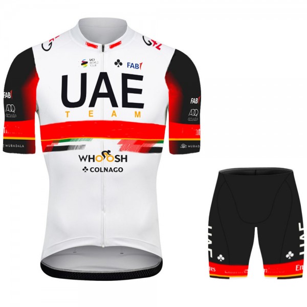 2021 UAE Emirates Pro Team abbigliamento Bici Completo Maglia Ciclismo Corta + pantaloncini UA2lkm 2021 UAE Emirates Pro Team abbigliamento Bici Completo Maglia Ciclismo Corta + pantaloncini UA2lkm
