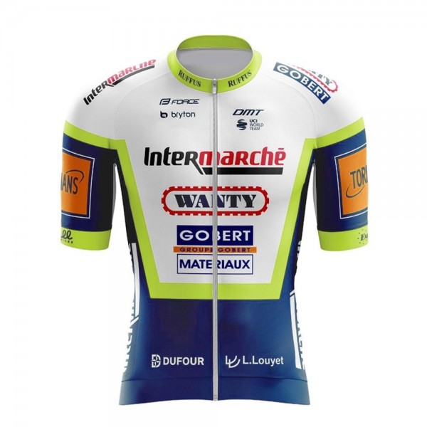 2021 Wanty Pro Team Maglia Ciclismo Manica Corta MInViA