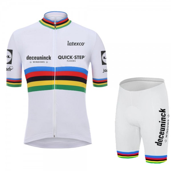 White Champion Quick Step Pro Team 2021 abbigliamento Bici Completo Maglia Ciclismo Corta e Salopette tyUXGZ White Champion Quick Step Pro Team 2021 abbigliamento Bici Completo Maglia Ciclismo Corta e Salopette tyUXGZ