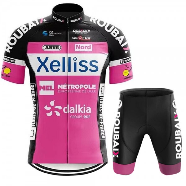 Xelliss Pro 2021 Team abbigliamento Bici Completo Maglia Ciclismo Corta e Salopette 0zdCBu