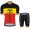 belgium Pro 2021 Team abbigliamento Bici Completo Maglia Ciclismo Corta e Salopette 4ldV2X
