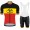 belgium Pro 2021 Team abbigliamento Bici Completo Maglia Ciclismo Corta e Pantaloncin 7ViCXi