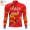 2022 Winter Bahrain Victorious Pro Team Maglie Ciclismo Manica Lunga 1sP0B