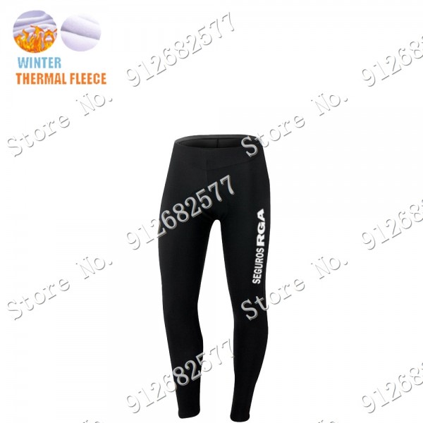 2022 Winter Caja Rural Pro Team Salopette Lunga Ciclismo WIxdQ