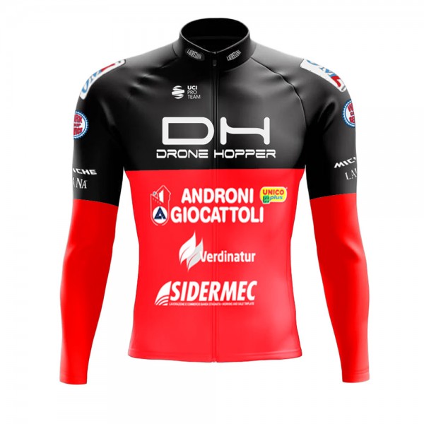 2022 Drone Hopper - Androni Giocattoli Pro Team Maglie Ciclismo Manica Lunga Ub2ou