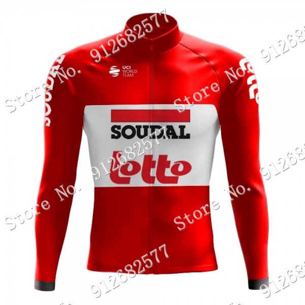 2022 Lotto Soudal Pro Team Maglie Ciclismo Manica Lunga yWpqL