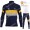 2022 Winter Novo Nordisk Pro Team Abbigliamento Ciclismo Maglia Ciclismo Manica Lunga e Salopette Lunga 01WaF